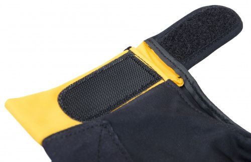 Перчатка бильярдная «Tiger» (черно-желтая) XL
